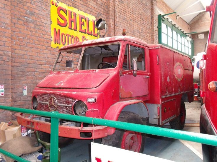 Manchester Airport Merc Unimog Rescue Tender