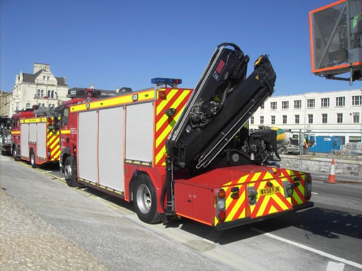 Avon FB MAN Rescue tender back