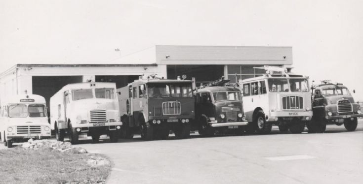 Teesside Airport Fire brigade Circa 1972