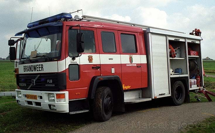 Brandweer Grou Volvo FL614