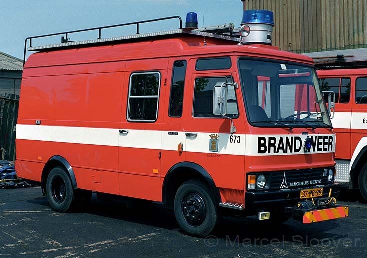 Brandweer Boskoop Magirus Deutz HV