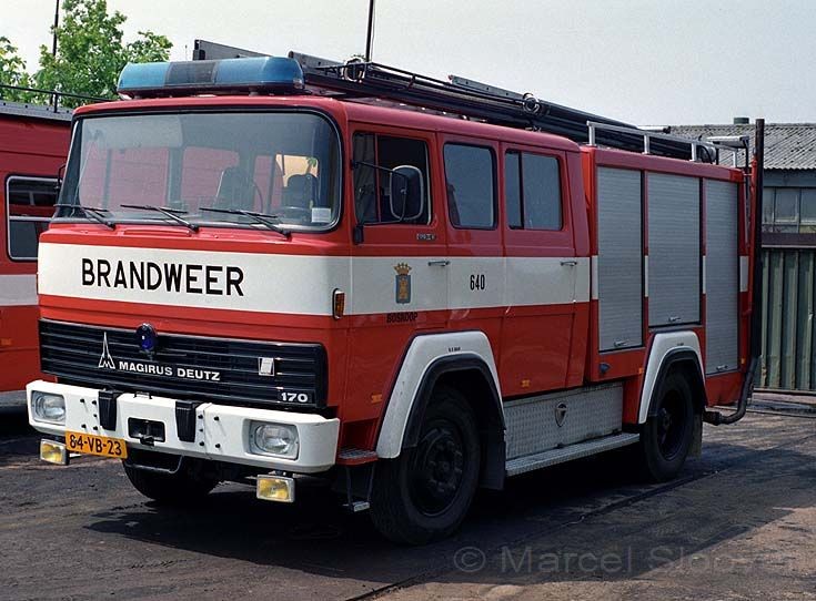 Brandweer Boskoop Magirus Deutz 170D11F