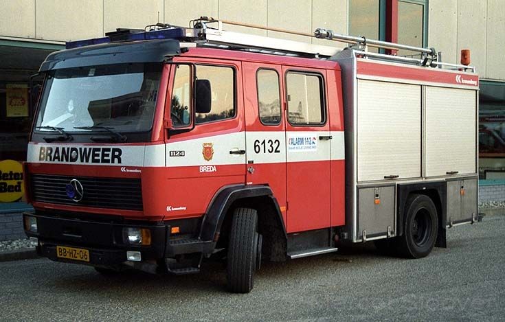 Brandweer Breda Mercedes Kronenburg