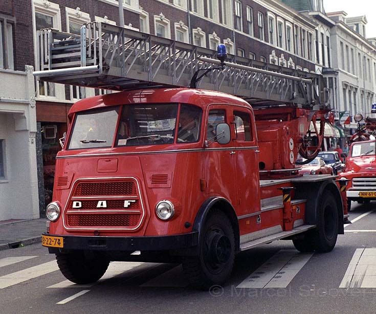 Old timer DAF ladder Breda