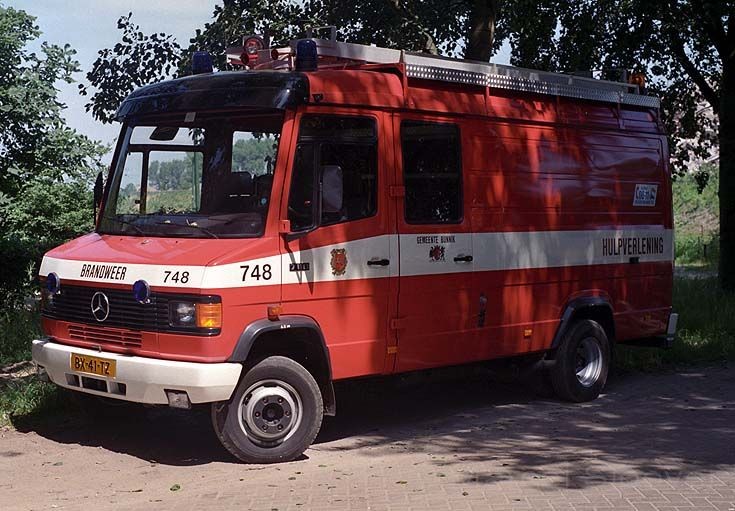 Brandweer Bunnik Mercedes Rescue truck