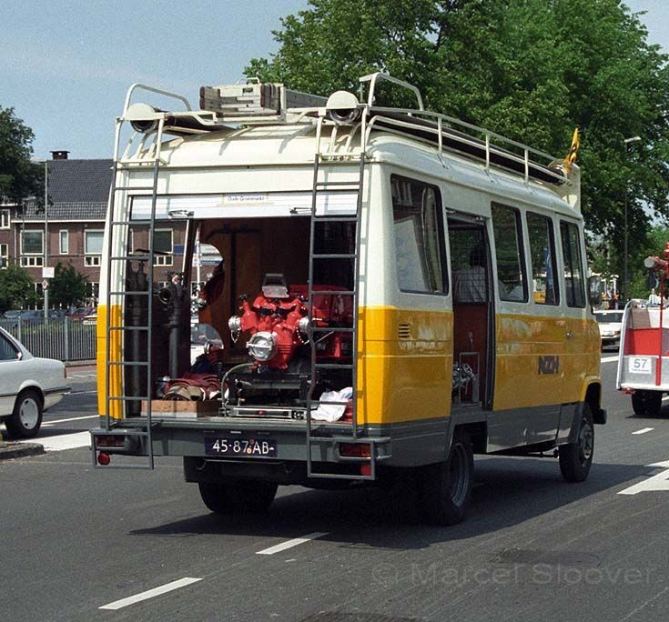 Brandweer NZH Haarlem Mercedes back