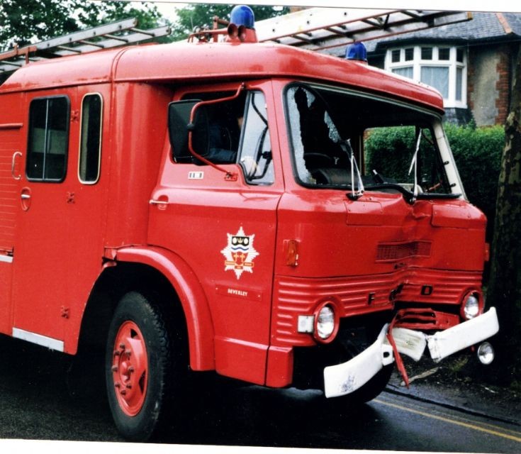 Damaged Humberside Ford D Series 