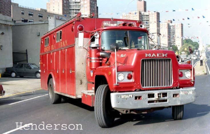 RESCUE 4 Mack FDNY