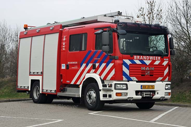 Brandweer Schoonrewoerd MAN HDS 08-817