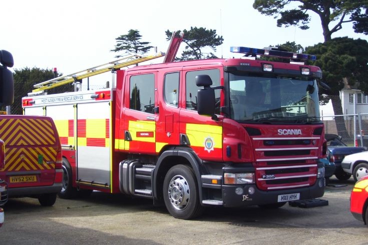 2011 Scania/JDC West Sussex Fire & Rescue.