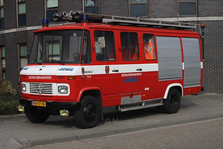 Works Fire brigade JeWe Gorinchem Mercedes