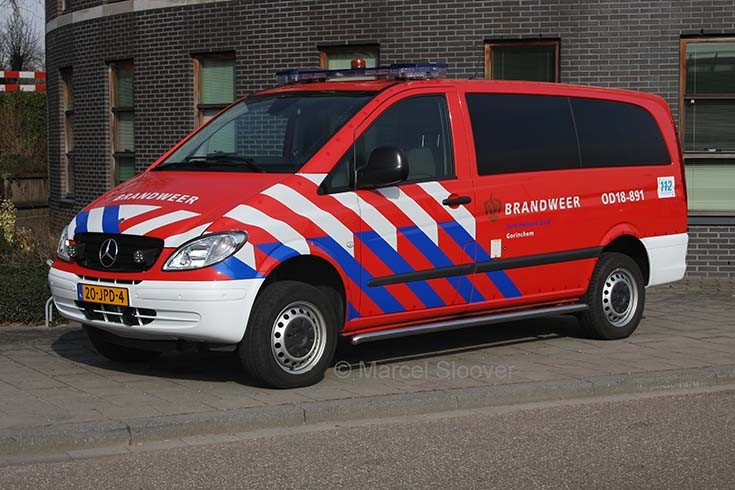 Brandweer Gorinchem Mercedes Vito 18-891