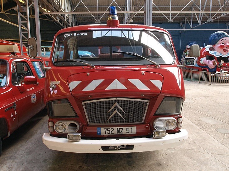 Citroen Fire engine Reims museum