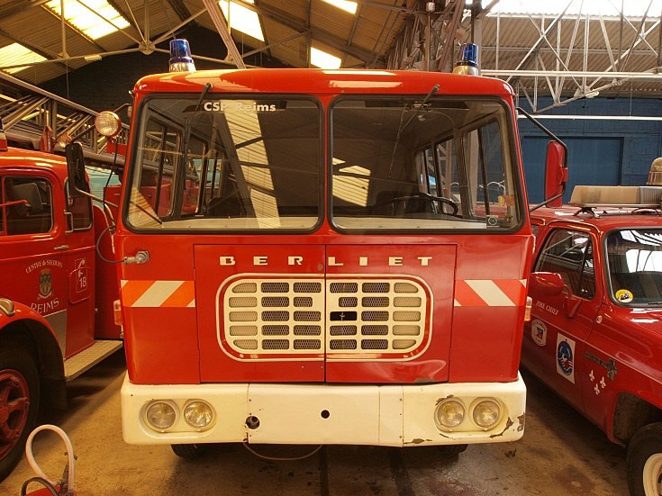 Berliet Fire engine Reims Museum