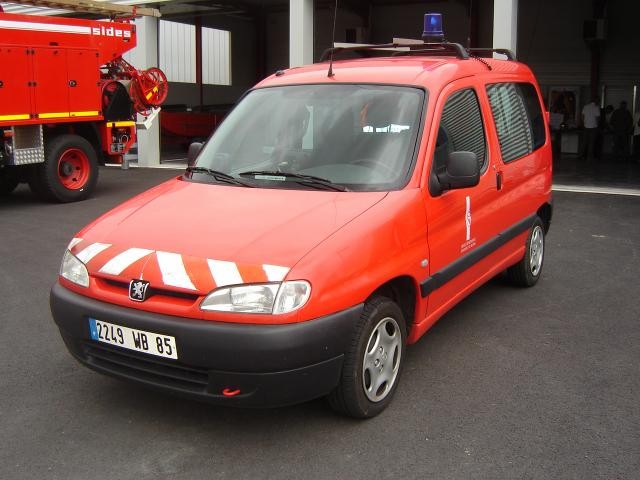 Peugeot Partner of SDIS 85.