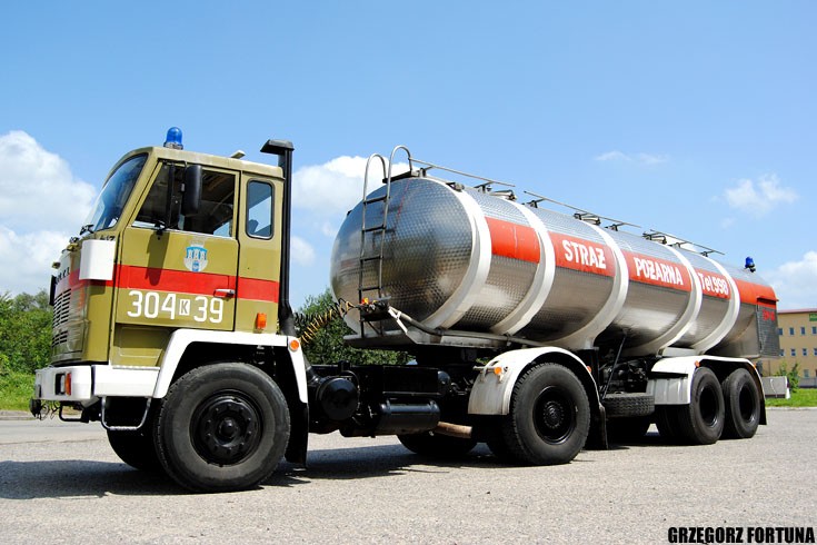 Fire Department Krakaw Jelcz Tanker