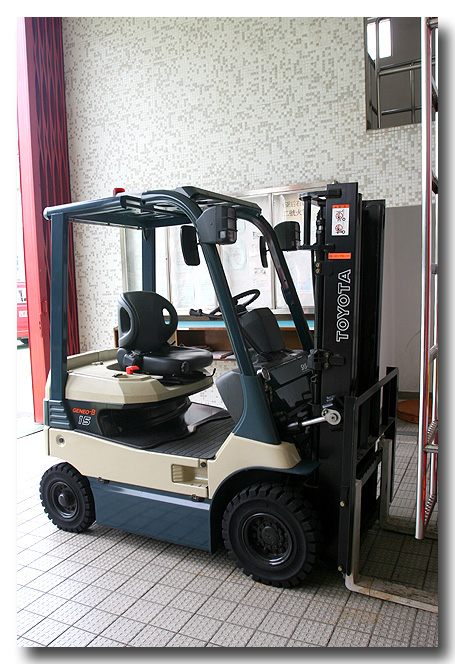 Forklift Hong Kong Fire department