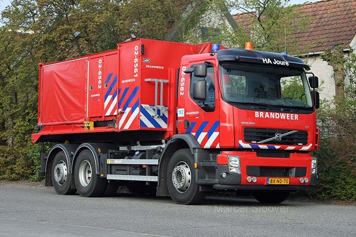 Regional fire brigade Friesland Volvo 