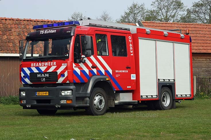 MAN HDS Brandweer Echten