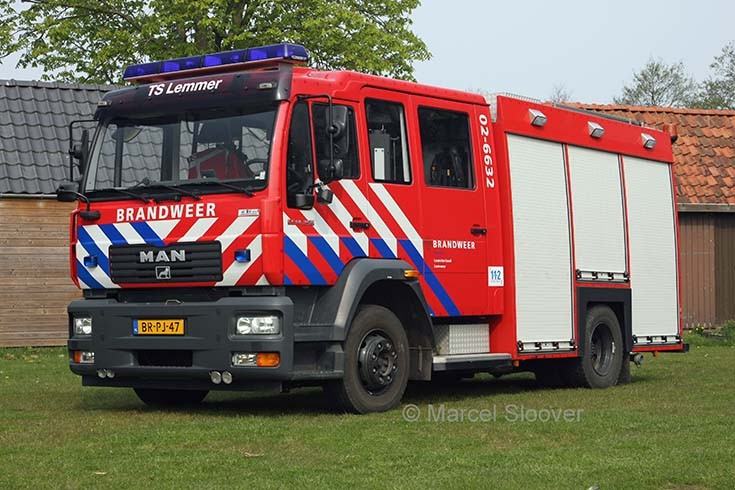 Brandweer Lemmer MAN HDS Godiva