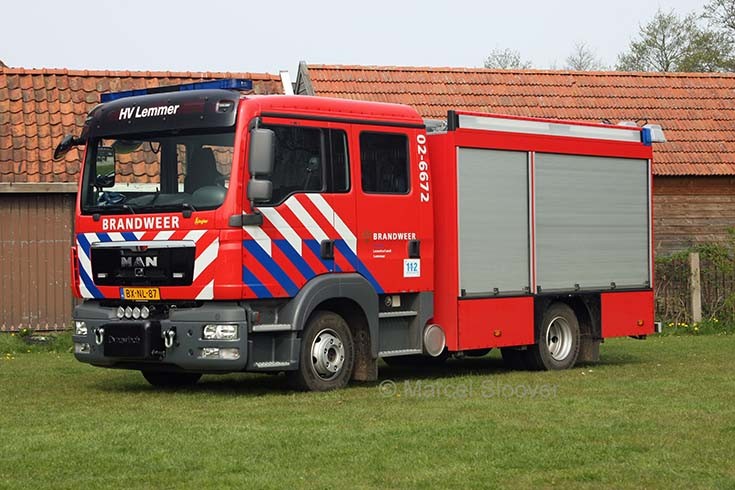 Brandweer Lemmer MAN HV-2 02-6672