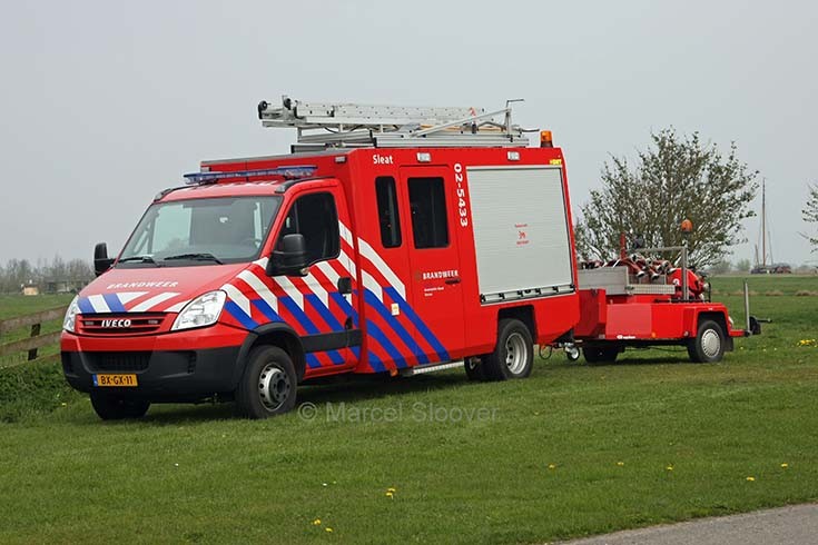 Brandweer Sloten Iveco BMT Schmitz