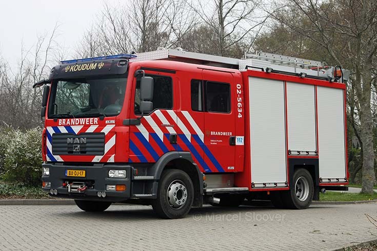 Brandweer Koudum MAN HDS-Godiva 02-5634