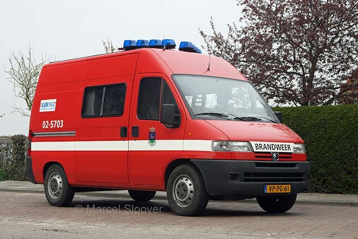 Brandweer Witmarsum Peugeot 02-5703