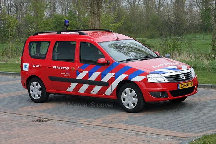 Brandweer Bolsward Dacia Logan 02-5701