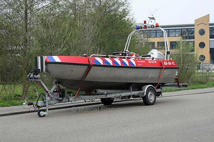 Brandweer Sneek Pega Buster boat