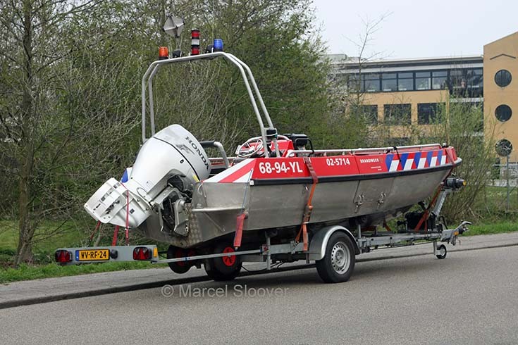 Brandweer Sneek Pega Buster back