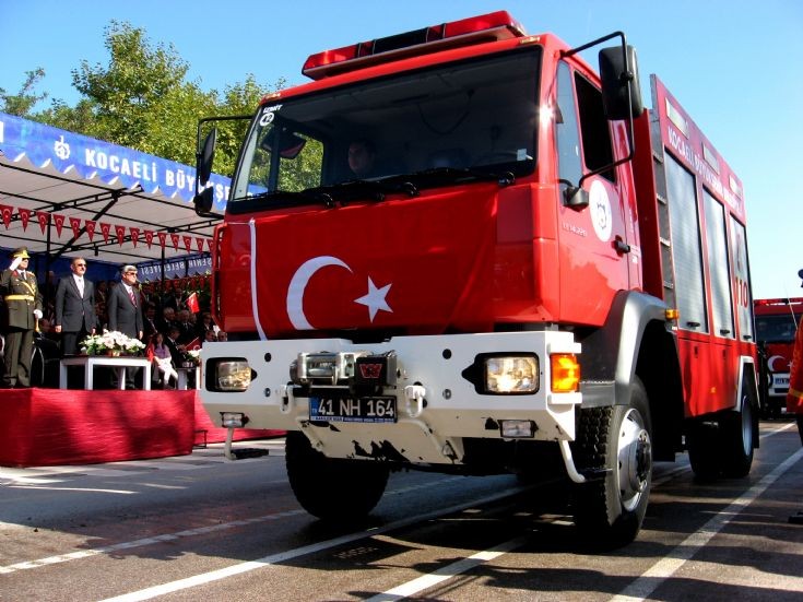 Turkish MAN Engine parade