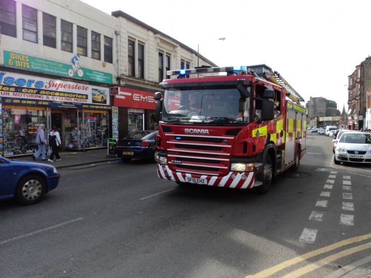 Fire Engines Photos Glasgow Scania