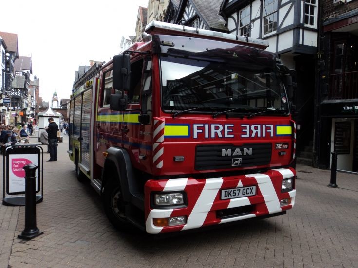 MAN appliance in Chester, England