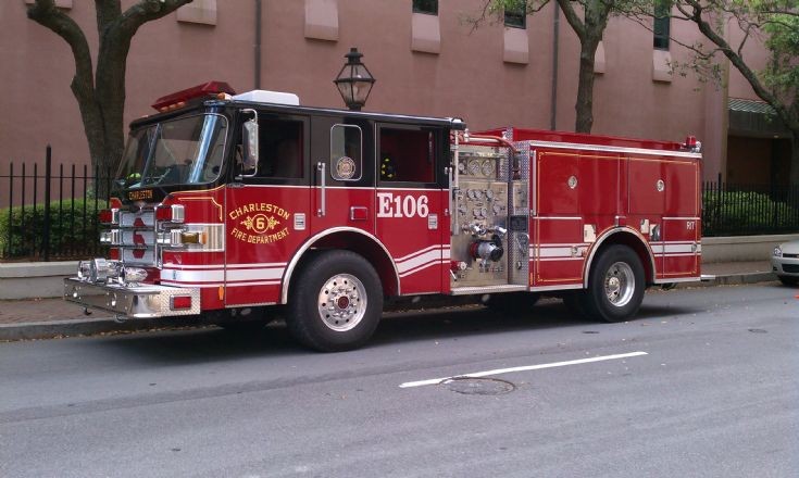 Engine 106 of the Charleston Fire Department, SC