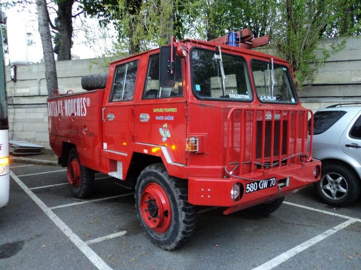 Berliet fire truck 580 GW 70