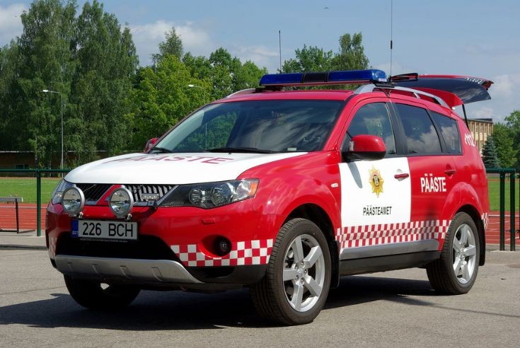Estonian fire chief car