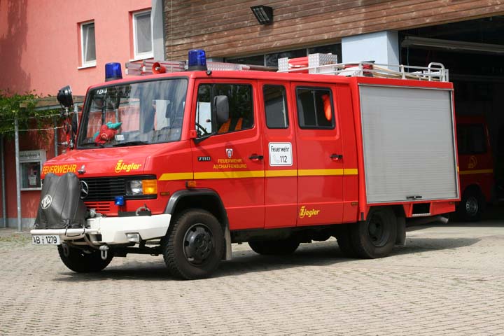 Aschaffenburg Mercedes  fire station Leider