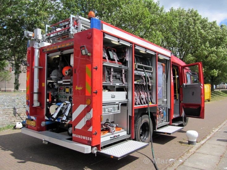 Brandweer Enkhuizen Mercedes Ziegler Azset back