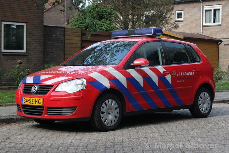 Brandweer Amsterdam VW Polo 