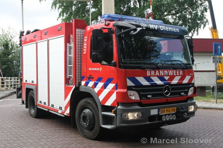 Brandweer Diemen Rescue truck BX-VG-08