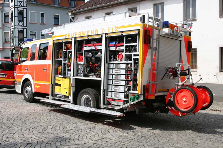 New appliance fire brigade Aschaffenburg Damm