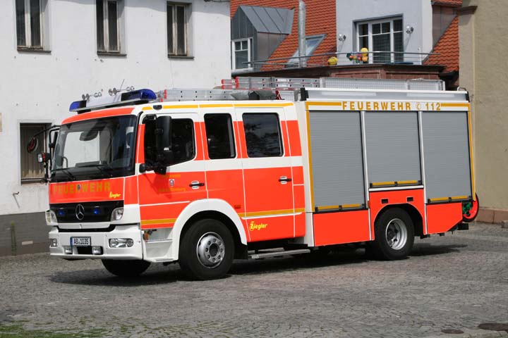 New appliance of Fire Brigade Aschaffenburg Damm 