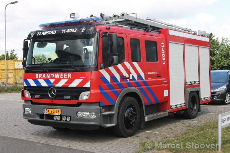 Brandweer Zaanstad Mercedes Gemco BX-VG-73