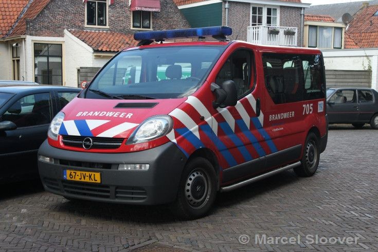 Brandweer Enkhuizen Opel Vivaro 705