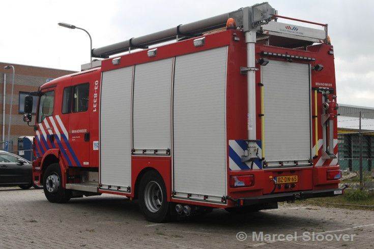 Brandweer Beilen MAN DRV Godiva back