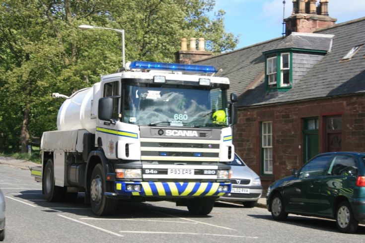 Grampian FRS Turiff Scania P93 ERS