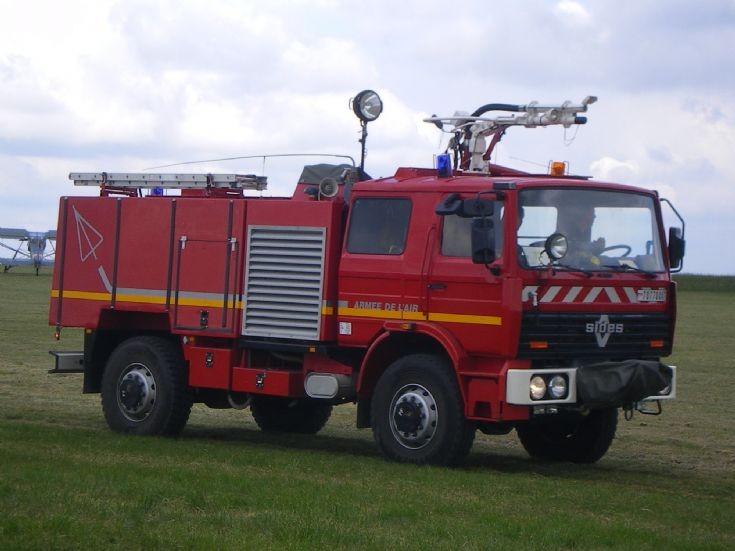 French Air Force Renault fire truck.