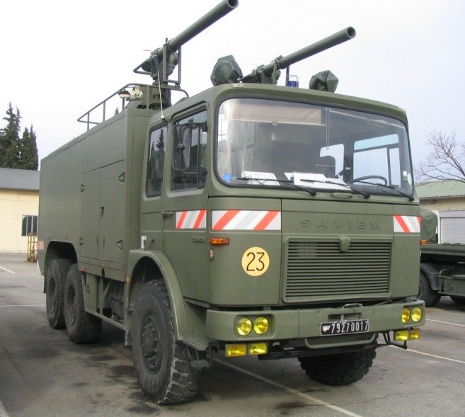 French air force fire truck.