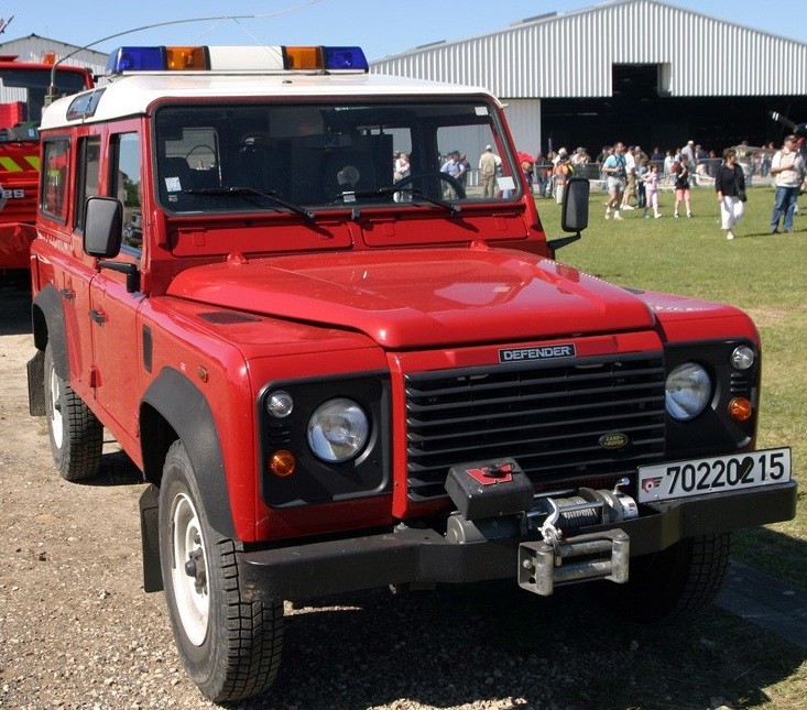 Defender light liaison duties car.